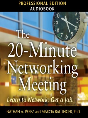cover image of The 20-Minute Networking Meeting